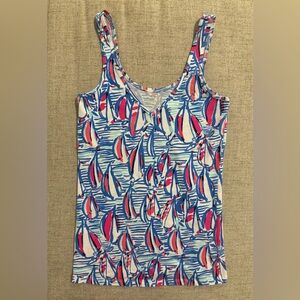 Lilly Pulitzer Sailboat Tank